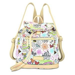Disney Dooney & Bourke Sketch Backpack *Castle*